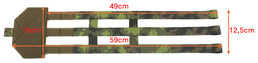 RESTAC PC MOLLE CUMMERBUND